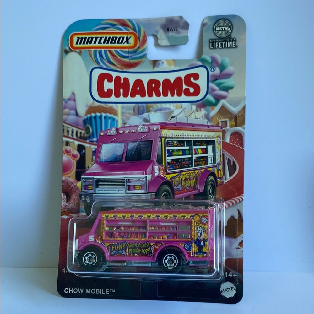 Matchbox Charms Pink Retro Design special edition